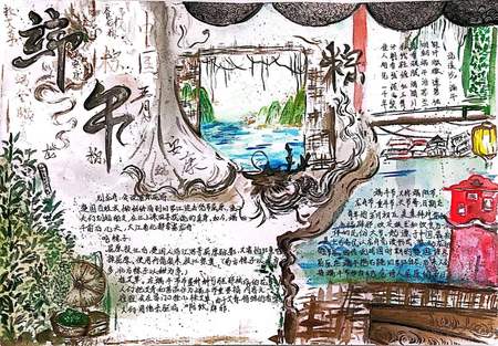 品味端午，浓情蜜意||五月初五端午节手抄报绘画（7张）